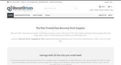 Desktop Screenshot of donordrives.com